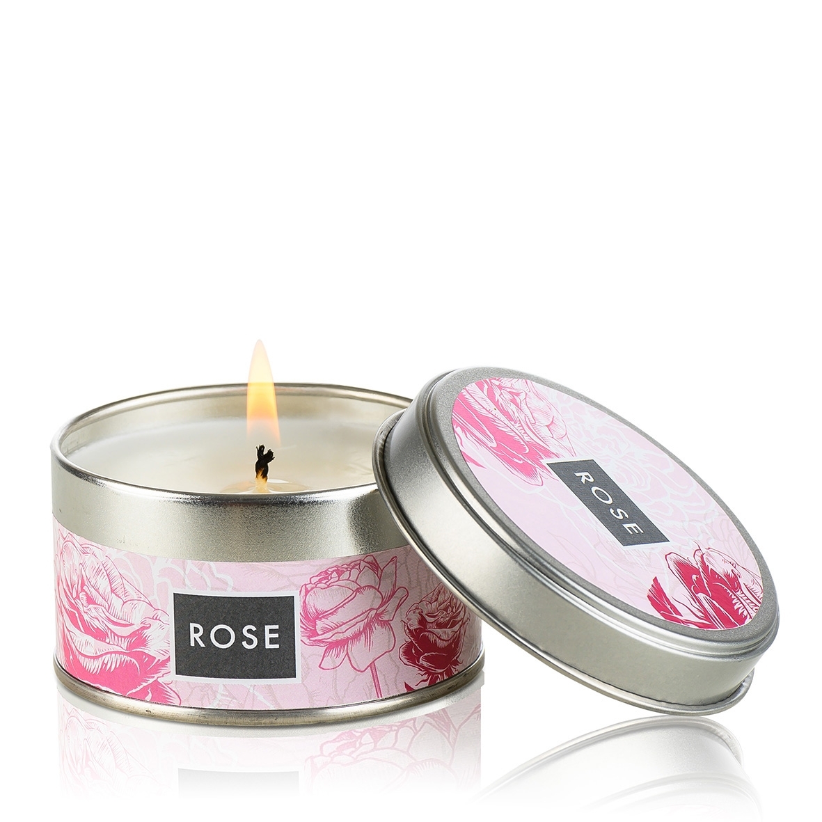 Rose Duftkerze Swiss Edition 160g