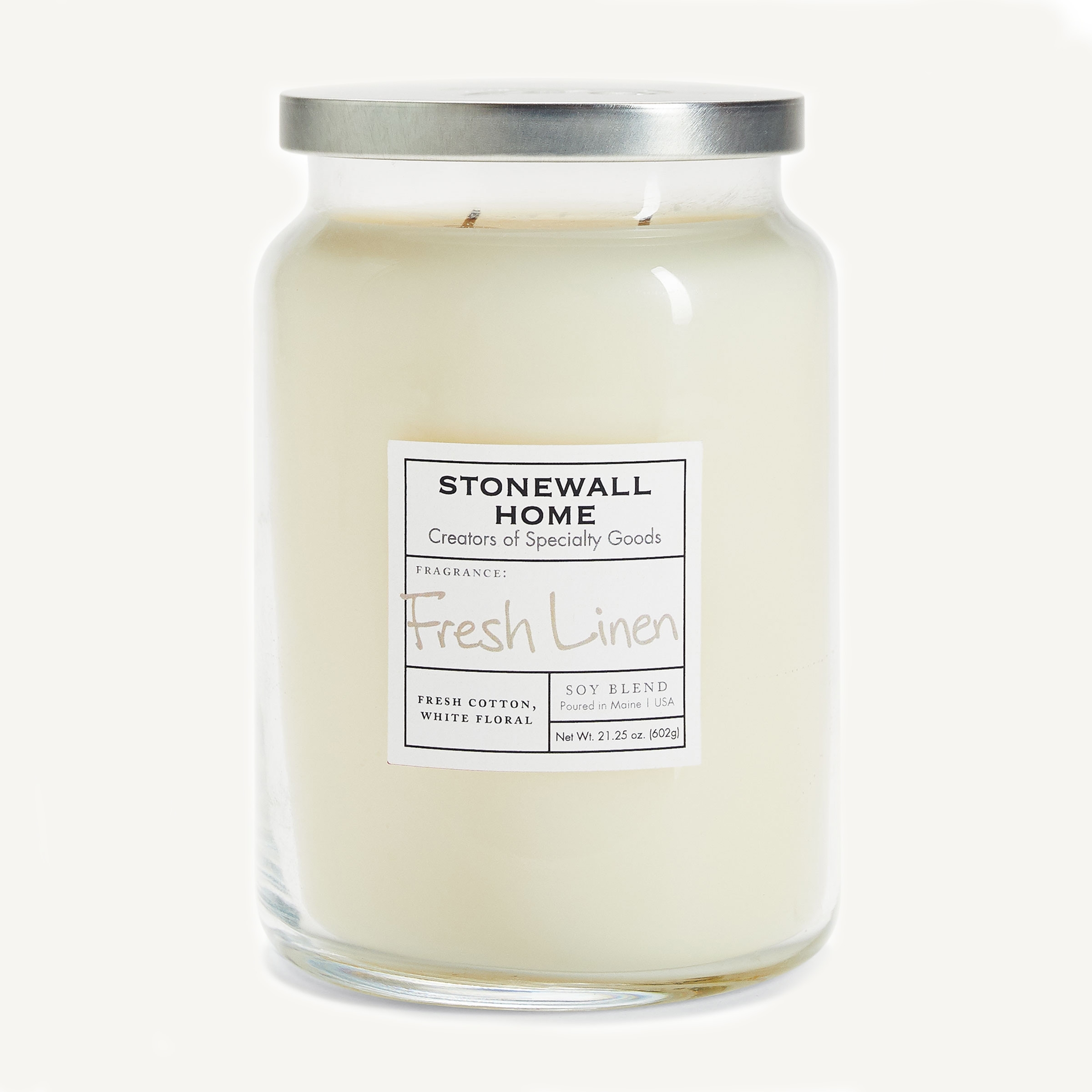 Fresh Linen 950g Apothecary Duftkerze Sojawachs