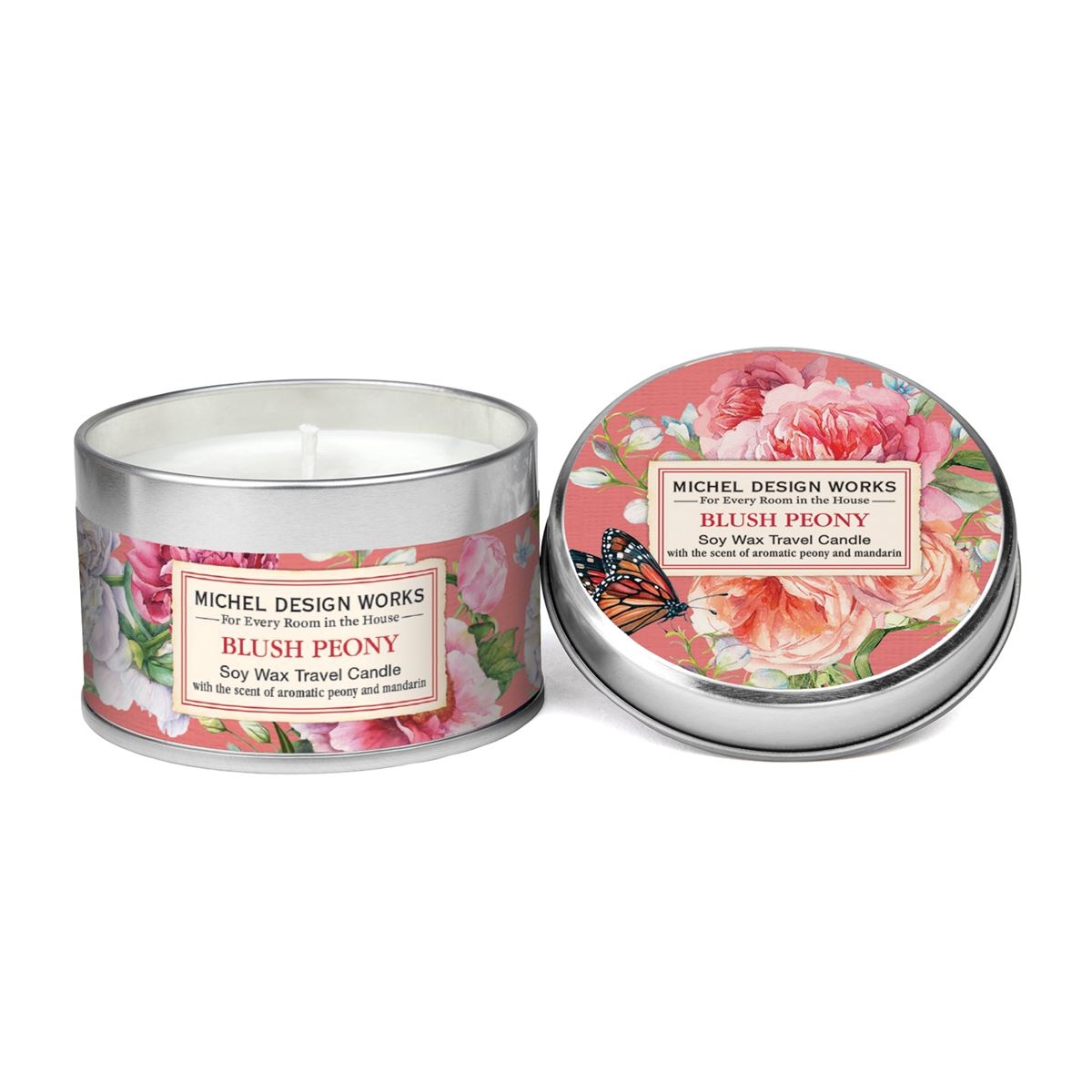 Blush Peony Dosenkerze 4oz 113gr. Michel Design Works