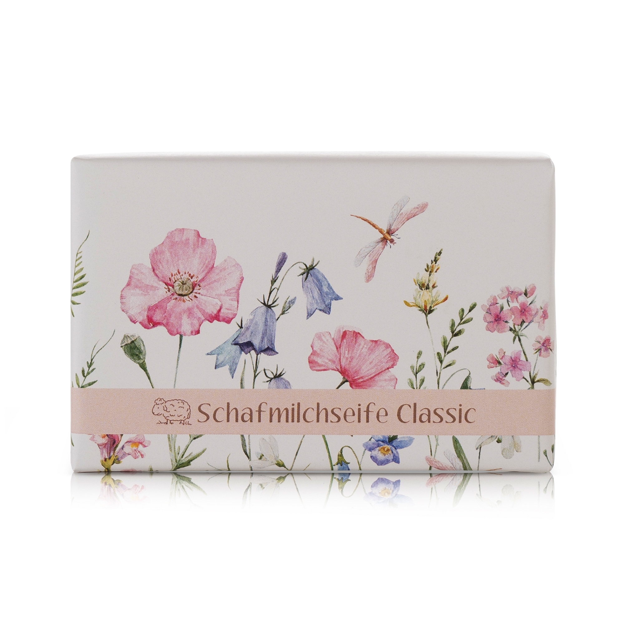 Seife Schafmilch 150g Classic "Blütenzart" Motiv 5