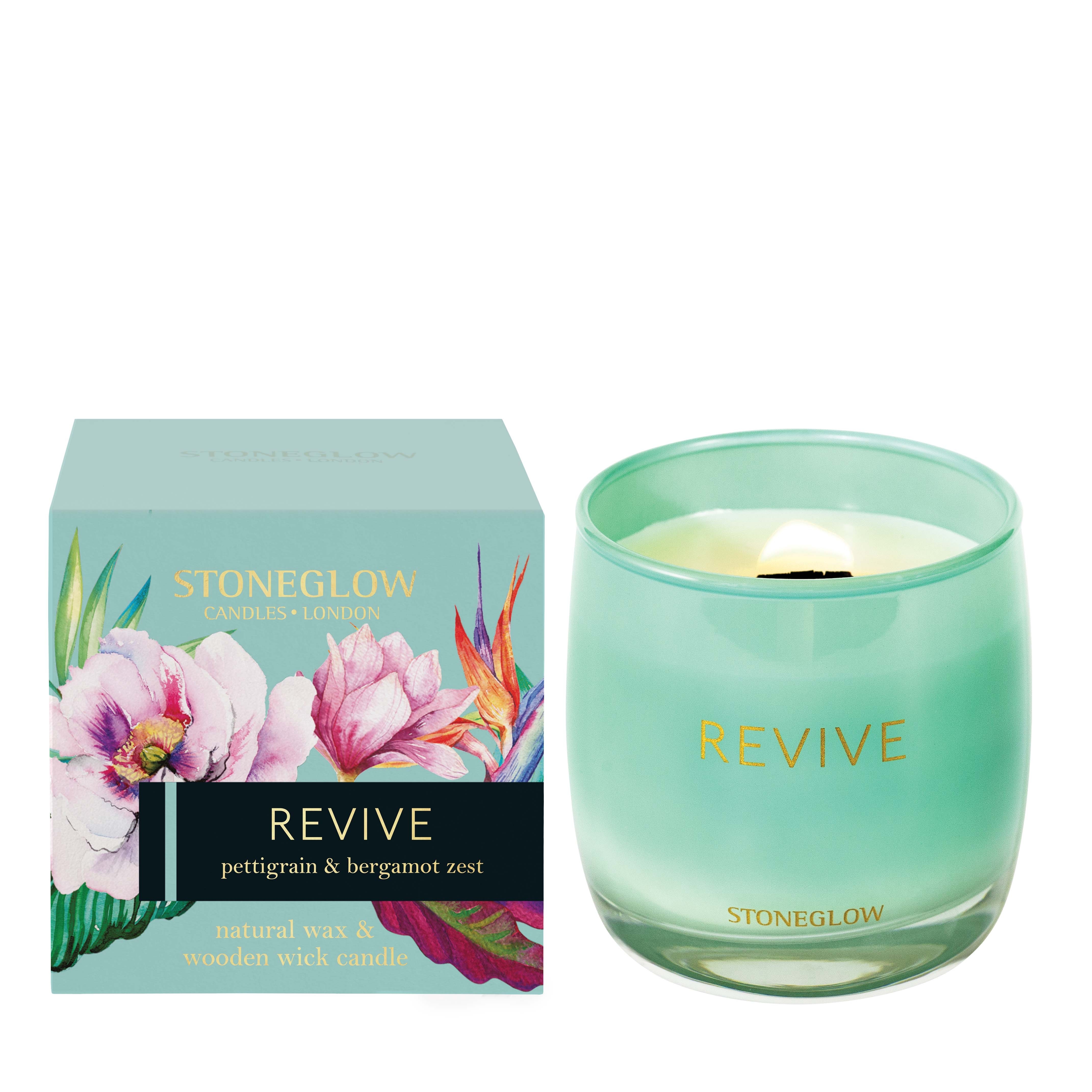 REVIVE petitgrain & bergamot zest Kerze 210g