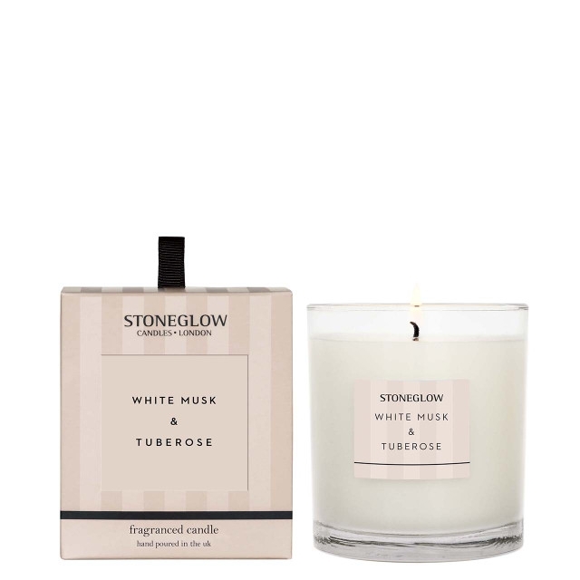 White Musk & Tuberose Kerze