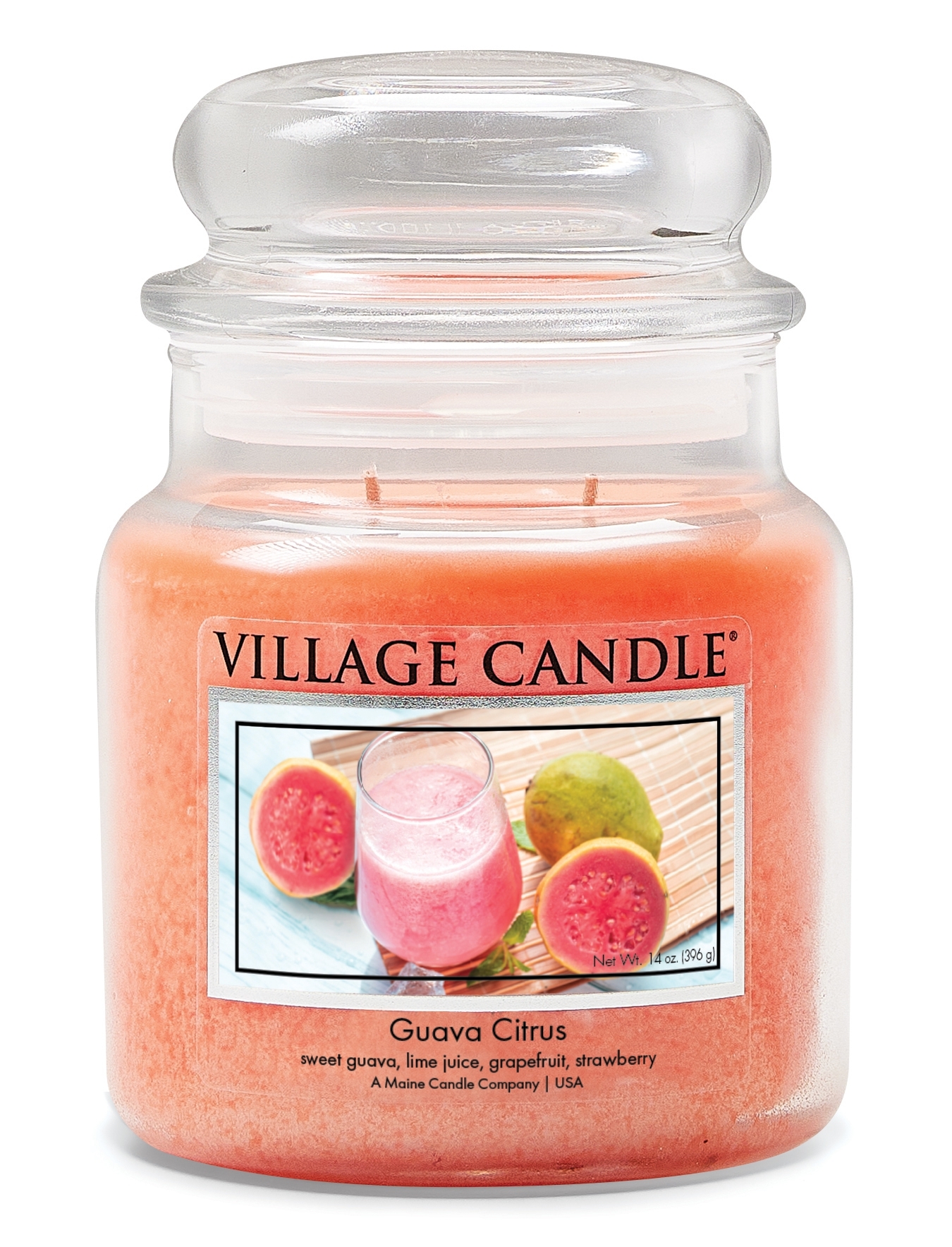 Guava Citrus 16 oz  Village Candle