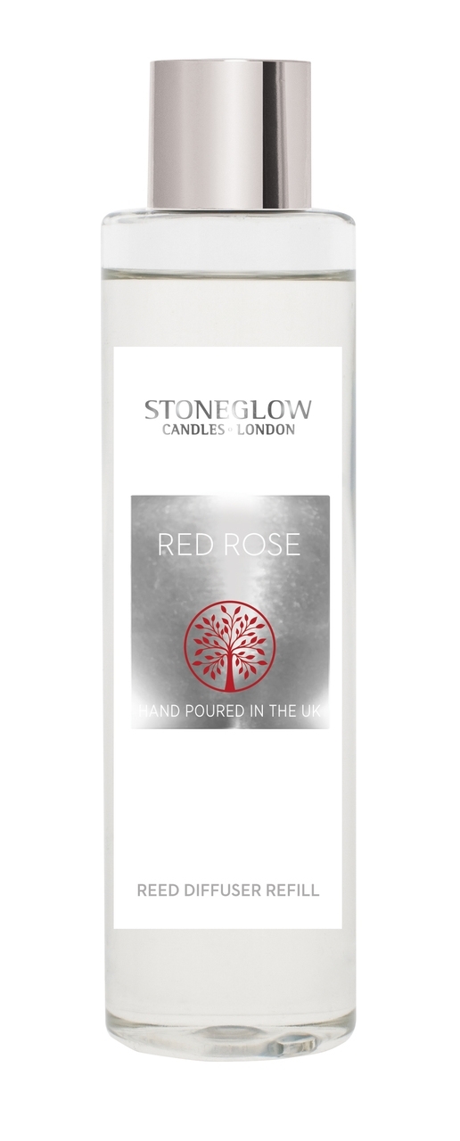 Red Rose Flowers Refill 200ml Stoneglow