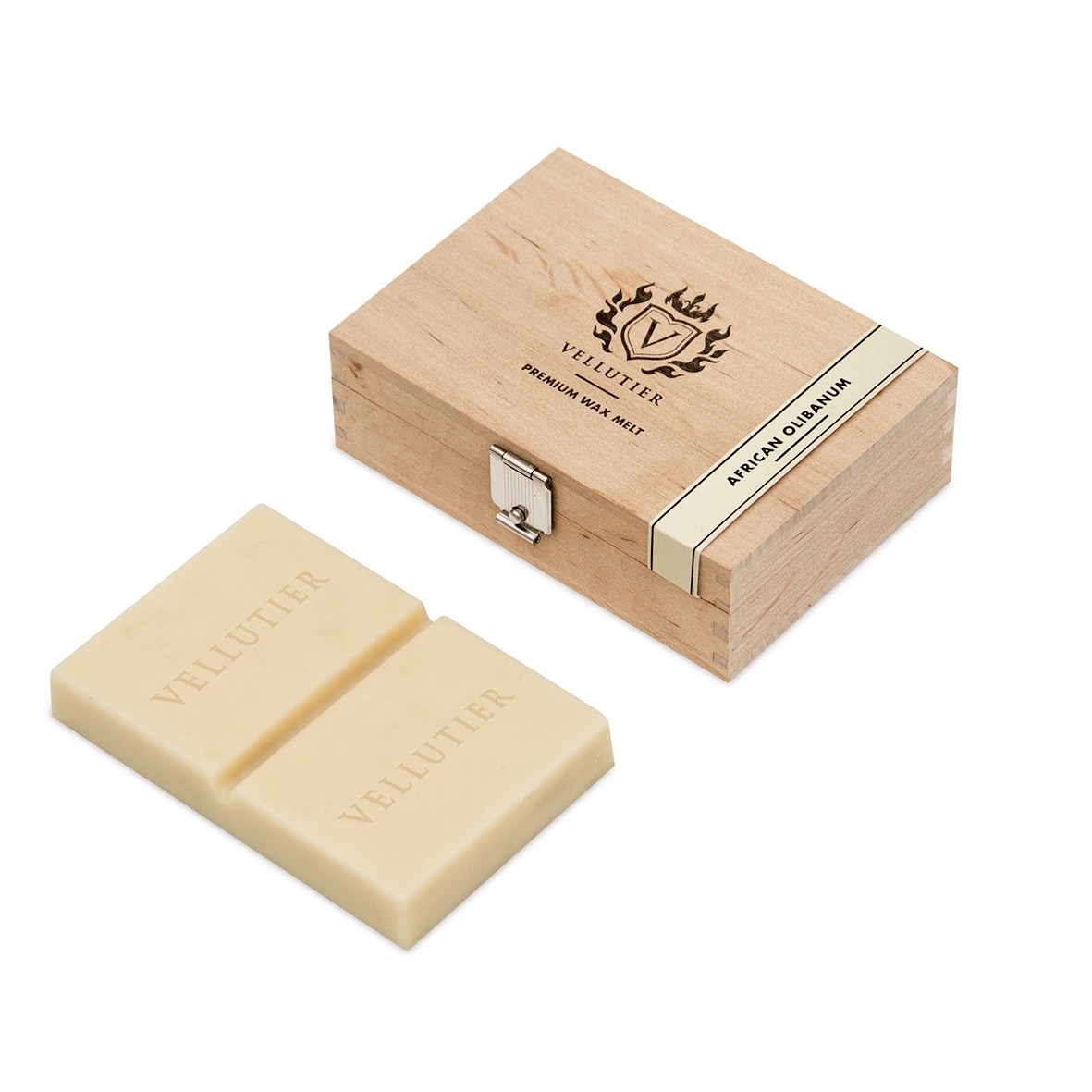 African Olibanum Exklusiver Wax Melt 50g Holzbox