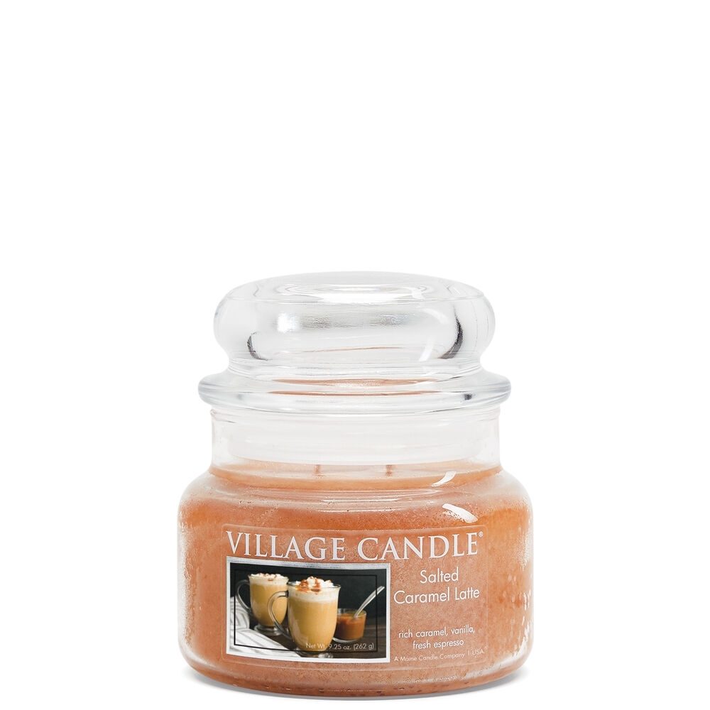 Salted Caramel Latte 11 oz Village Candle